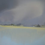 L'orage, peinture à l'huile sur toile, 100/100, 2008